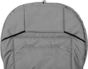 Sensillo Śpiworek z wełny do wózka light grey 95x40 cm 3