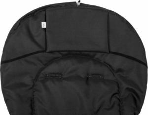 Sensillo Śpiworek - Polar Black, do wózka, 95x40cm (SILLO-803) 3
