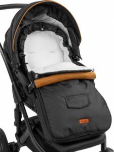 Sensillo Śpiworek - Polar Black, do wózka, 95x40cm (SILLO-803) 4