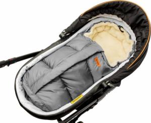 Sensillo ŚPIWOREK COMBI 3w1 WEŁNA - GREY 3