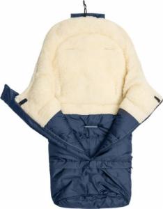 Sensillo Śpiworek Combi 3w1 z wełny - granatowy (SILLO-8479) 5