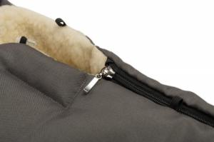 Sensillo Śpiworek wełna grafitowy (95x40) 4