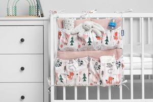 Sensillo ORGANIZER NA ŁÓŻKO – WAFEL LISKI RÓŻOWY 5