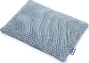 Sensillo KOMPLET DO ŁÓŻECZKA DZIERGANY Z MUŚLINĄ NIEBIESKI 2