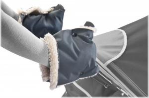 Sensillo RĘKAWICZKA/MUFKA DO WÓZKA - GRAPHITE 3