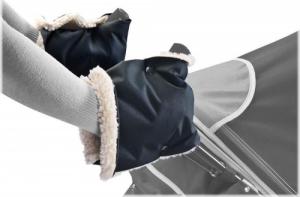 Sensillo Rękawiczka do wózka, czarna (8507) 3