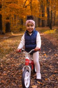 Rowerek biegowy Toyz metalowy brass red 9