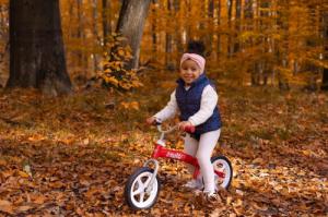 Rowerek biegowy Toyz Metalowy Brass Blue 2