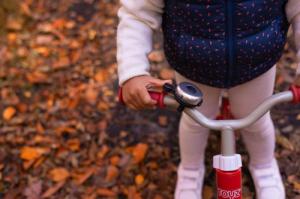 Rowerek biegowy Toyz Metalowy Brass Blue 4