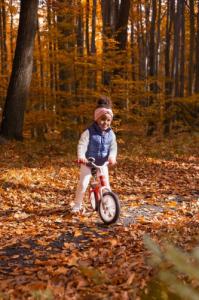 Rowerek biegowy Toyz Metalowy Brass Blue 9