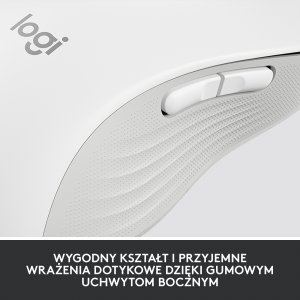 Mysz Logitech M650 L Biało-szary Left (910-006240) 8