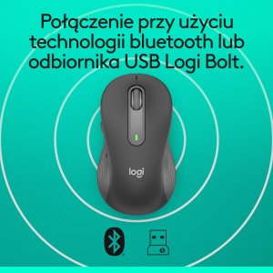 Mysz Logitech M650 Grafitowy (910-006253) 6
