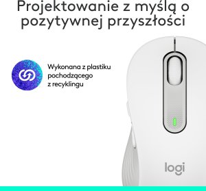 Mysz Logitech M650 Biało-szary (910-006255) 10