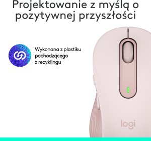 Mysz Logitech M650 Różowy (910-006254) 10