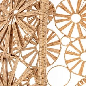 Fotel Wiszący Rattanowy Kokon, Złoty Brąz 7