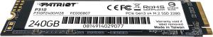 Dysk SSD Patriot P310 240GB M.2 2280 PCI-E x4 Gen3 NVMe (P310P240GM28) 3