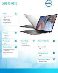 Laptop Dell XPS 13 9310 (9310-3629) 2