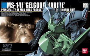 Figurka HGUC 1/144 MS-14F GELGOOG MARINE 1