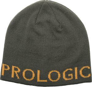 Prologic Prologic BIVY LOGO BEANIE ONE SIZE RIFLE GREEN/ORANGE - czapka wędkarska zimowa 1