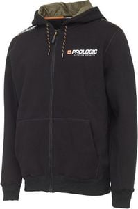 Prologic Prologic EDEN ZIP HOODIE XL BLACK CAVIAR - bluza wędkarska z kapturem, rozpinana 1