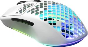 Mysz SteelSeries Aerox 3 Snow Wireless 2022  (62608) 3