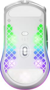 Mysz SteelSeries Aerox 3 Snow Wireless 2022  (62608) 5