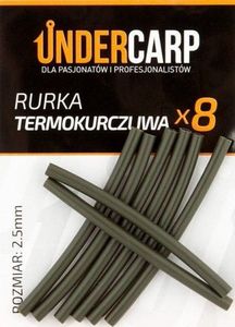 Under Carp Undercarp Rurka termokurczliwa zielona 2,5 mm 1