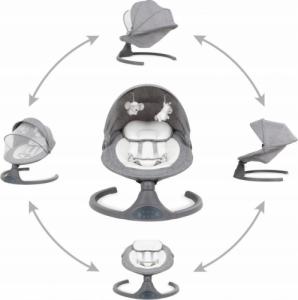 Kidwell Bujaczek leżaczek elektryczny 2w1 LUXI 10