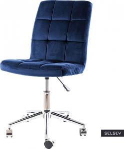 Krzesło biurowe Selsey Leonero Granatowe 1