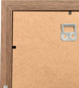 Ramka vidaXL Ramka na 10 zdjęć 10x15 cm, jasnobrązowa, MDF 6