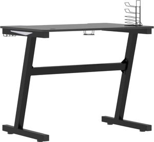 Biurko vidaXL 325418 Czarne 90 cmx60 cm 6