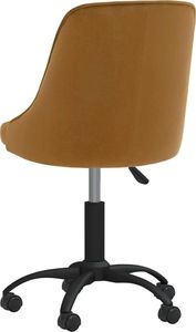 Krzesło biurowe vidaXL Brązowy 5