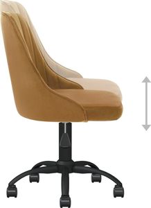 Krzesło biurowe vidaXL Brązowy 6