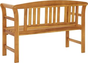 vidaXL Ławka ogrodowa, 114 cm, lite drewno akacjowe 4