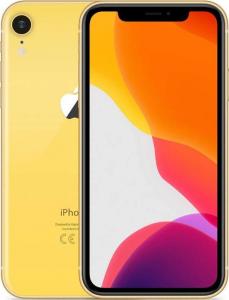 Smartfon Apple iPhone XR 3/64GB Dual SIM Żółty 1