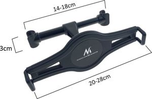 Uchwyt Maclean do tabletu samochodowy czarny 7" - 11" (MC-893) 8