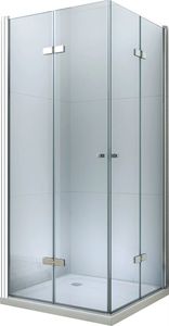 Mexen Mexen Lima Duo kabina prysznicowa składana 70 x 70 cm, transparent, chrom - 856-070-070-02-00 1