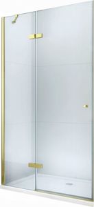 Mexen Mexen Roma drzwi prysznicowe uchylne 70 cm, transparent, złote - 854-070-000-50-00 1
