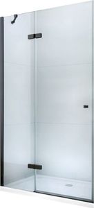 Mexen Mexen Roma drzwi prysznicowe uchylne 70 cm, transparent, czarne - 854-070-000-70-00 1