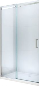 Mexen Mexen Omega drzwi prysznicowe rozsuwane 100 cm, transparent, chrom - 825-100-000-01-00 1