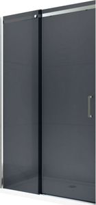 Mexen Mexen Omega drzwi prysznicowe rozsuwane 110 cm, grafit, chrom - 825-110-000-01-40 1