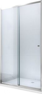 Mexen Mexen Apia drzwi prysznicowe rozsuwane 90 cm, transparent, chrom - 845-090-000-01-00 1