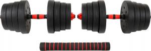 Funfit hantle bitumiczne 2 x 15 kg 3