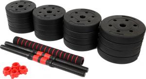 Funfit hantle bitumiczne 2 x 15 kg 4