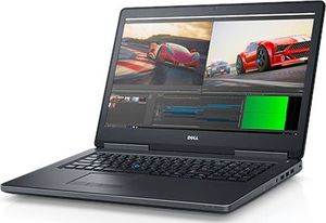 Laptop Dell Dell Precision 7720 Core i7 6820HQ (6-gen.) 2,7 GHz / 8 GB / 120 SSD / 17,3'' FullHD / Win 10 Prof. + Quadro P1200M 1