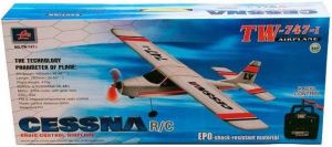 Samolot zdalnie sterowany TW 747-1 Cessna 2.4Ghz RTF (747-1-BL) 2