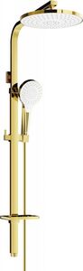 Zestaw prysznicowy Mexen Mexen Q05 kolumna prysznicowa złota/biała - 798050595-50 1