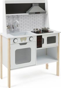 Ecotoys Drewniana kuchnia dla dzieci + dźwięki światełka 1