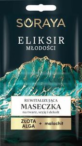 Soraya Eliksir Młodości Rewitalizująca Maseczka na twarz szyję i dekolt 1