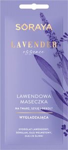 Soraya Lavender Wygładzająca maseczka na twarzy szyję i dekolt 8ml 1